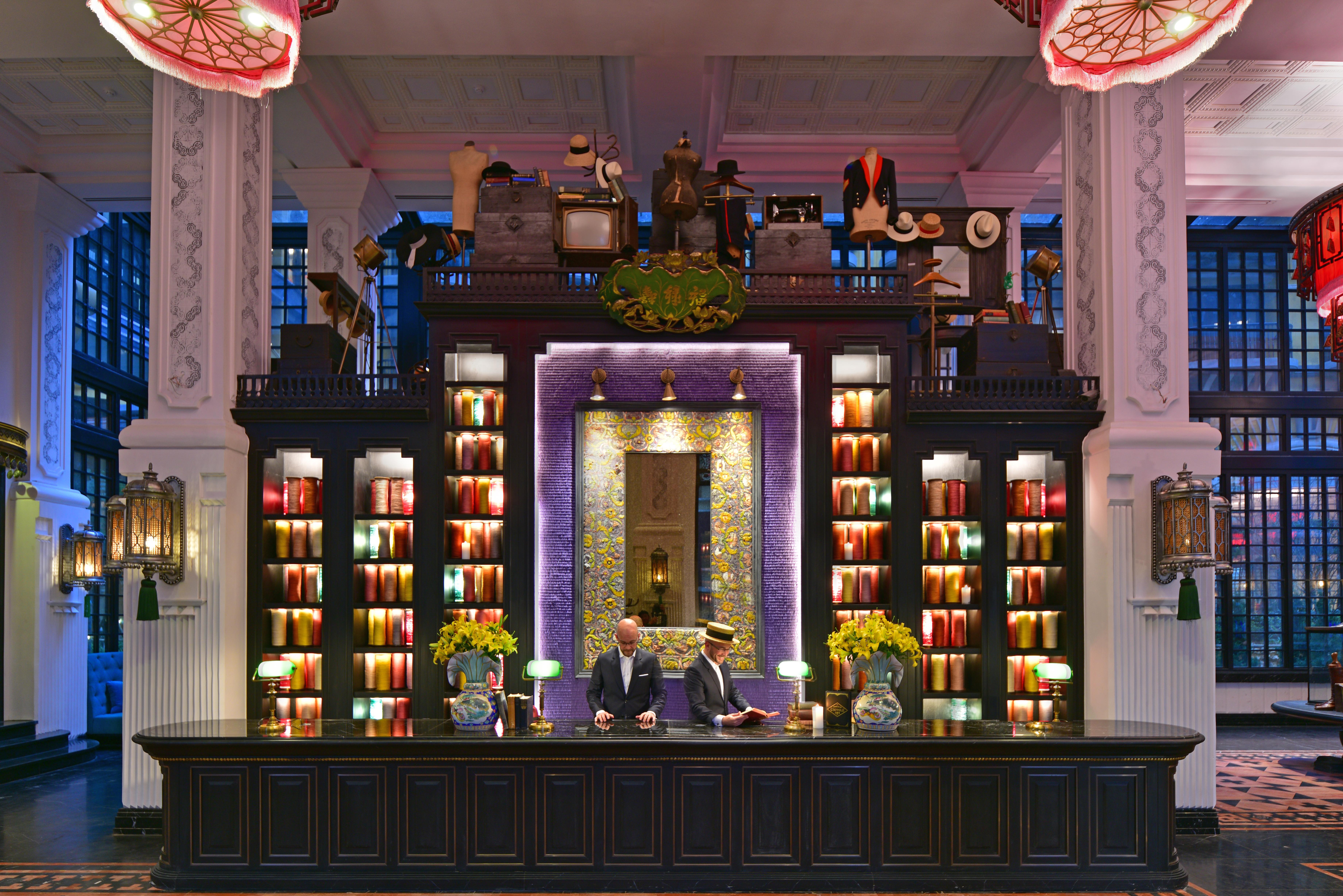 Hotel De La Coupole - Mgallery Sapa Εξωτερικό φωτογραφία The lobby of the hotel