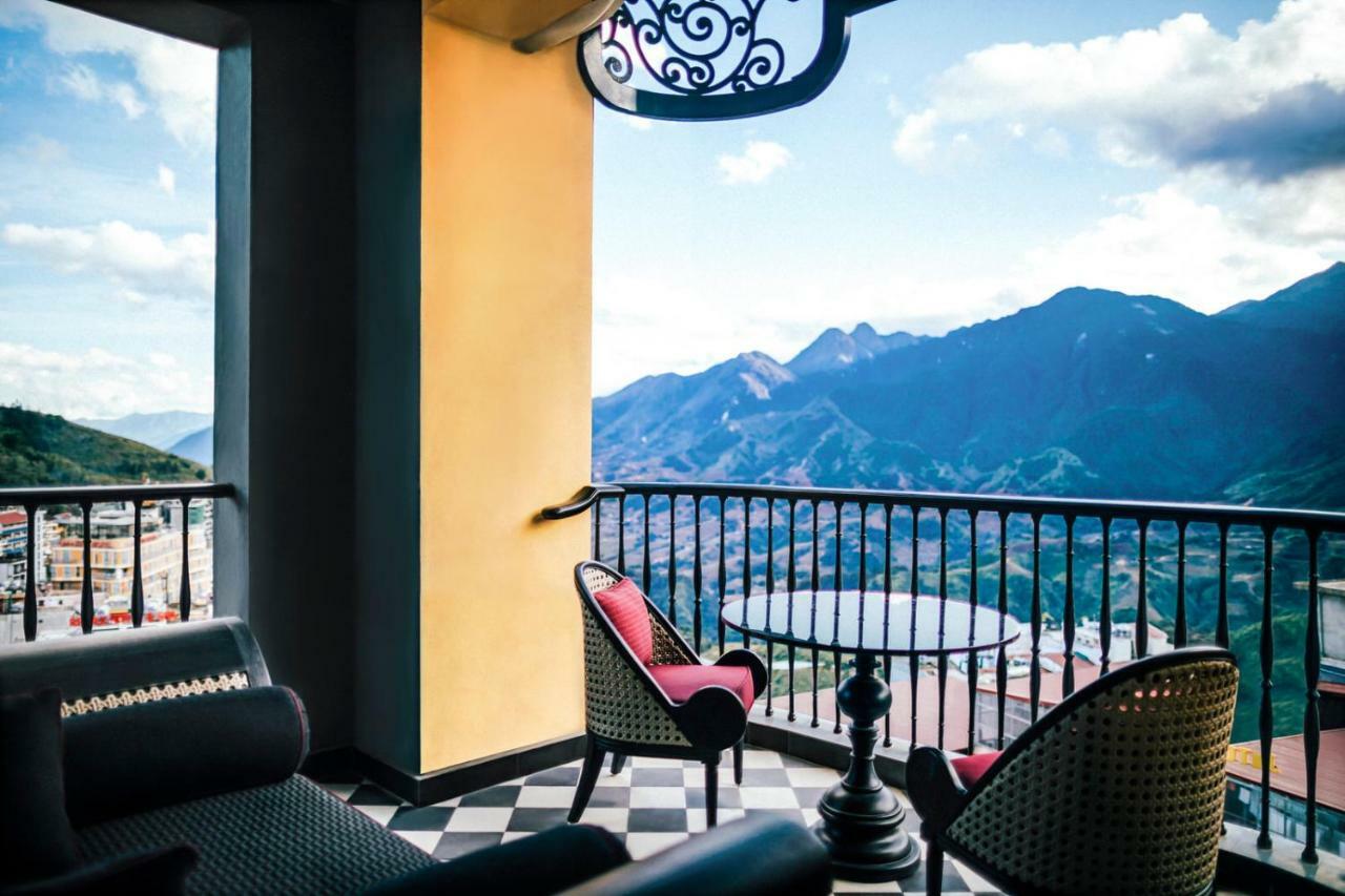 Hotel De La Coupole - Mgallery Sapa Εξωτερικό φωτογραφία A balcony